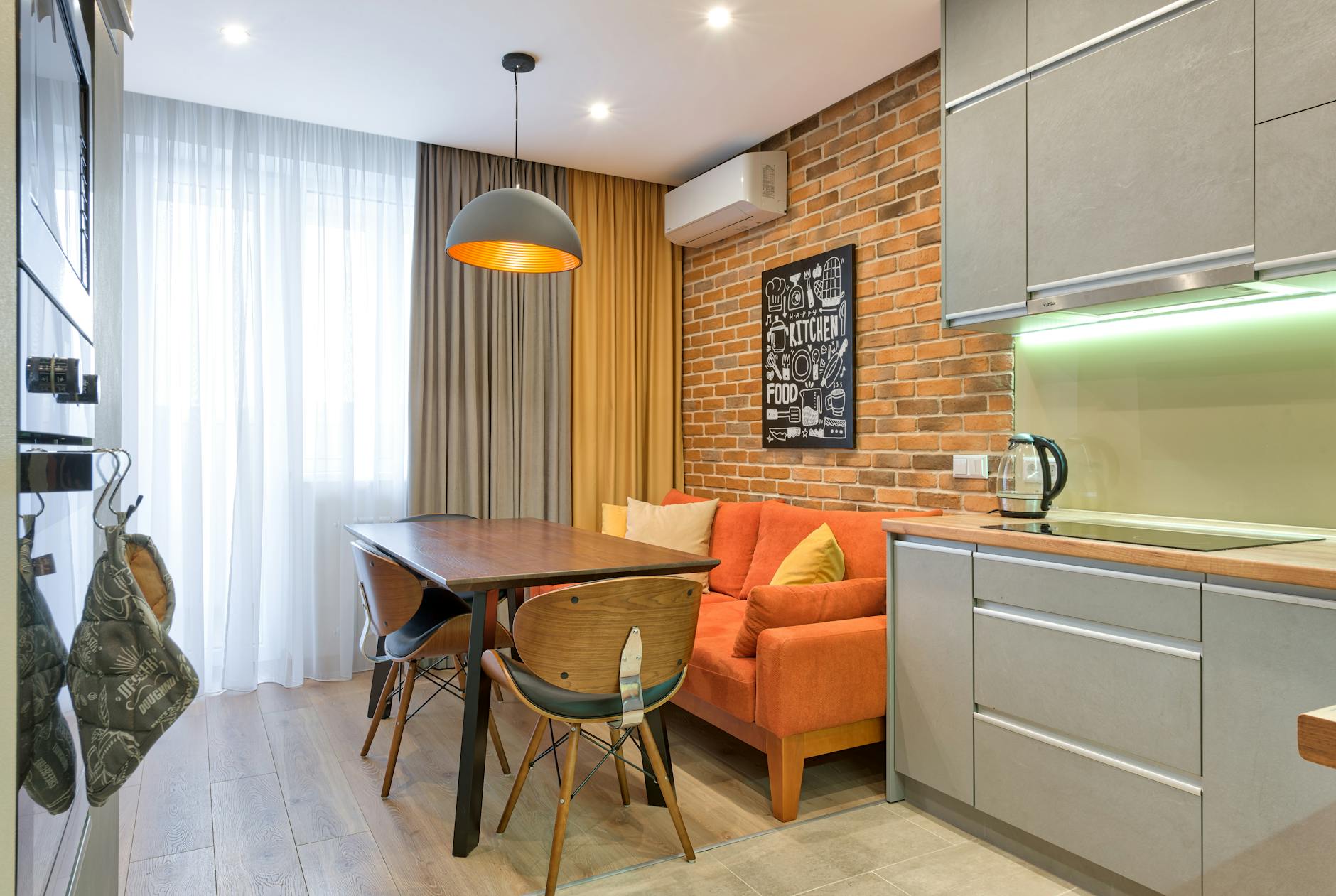 interior design of small studio apartment