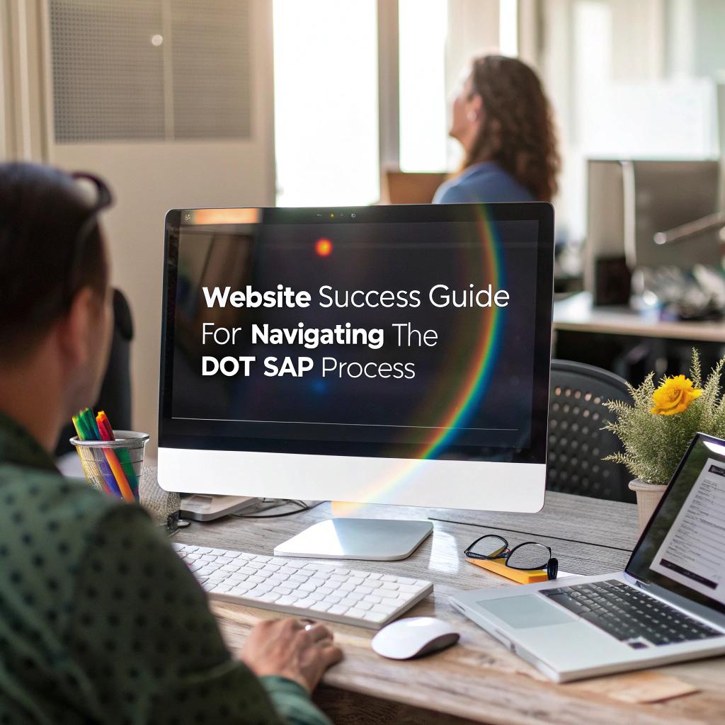 Website Success Guide for Navigating the DOT SAP Process